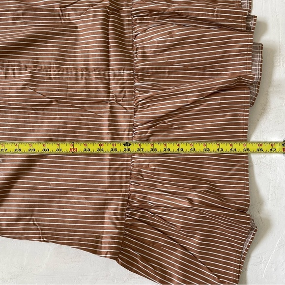 Nursing Dress Maternity Dress Breastfeeding Striped Embroidered Duster L NWOT - Picture 5 of 7